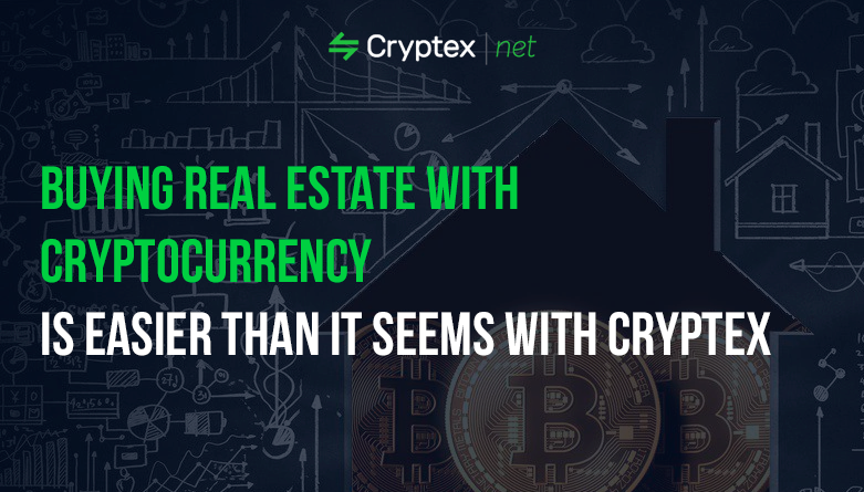 How to buy real estate for crypto with Cryptex