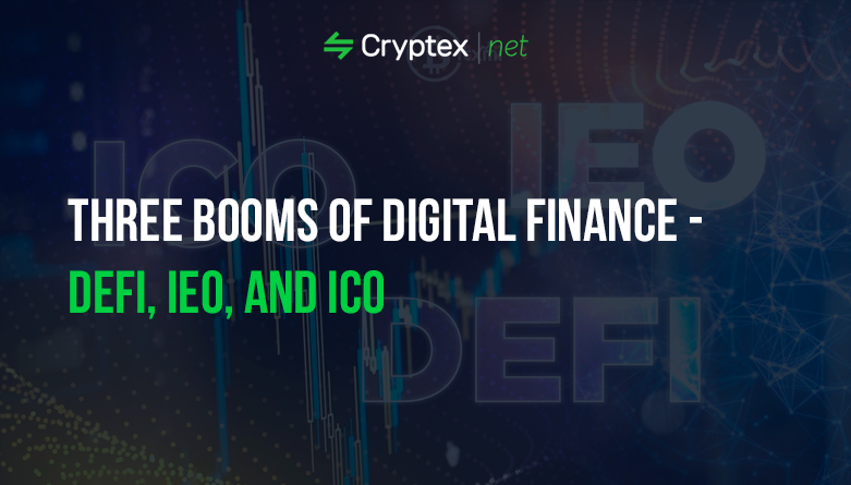 For an article about ICO, IEO, DeFi